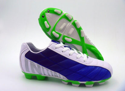 נעל בכחול לבן ירוק